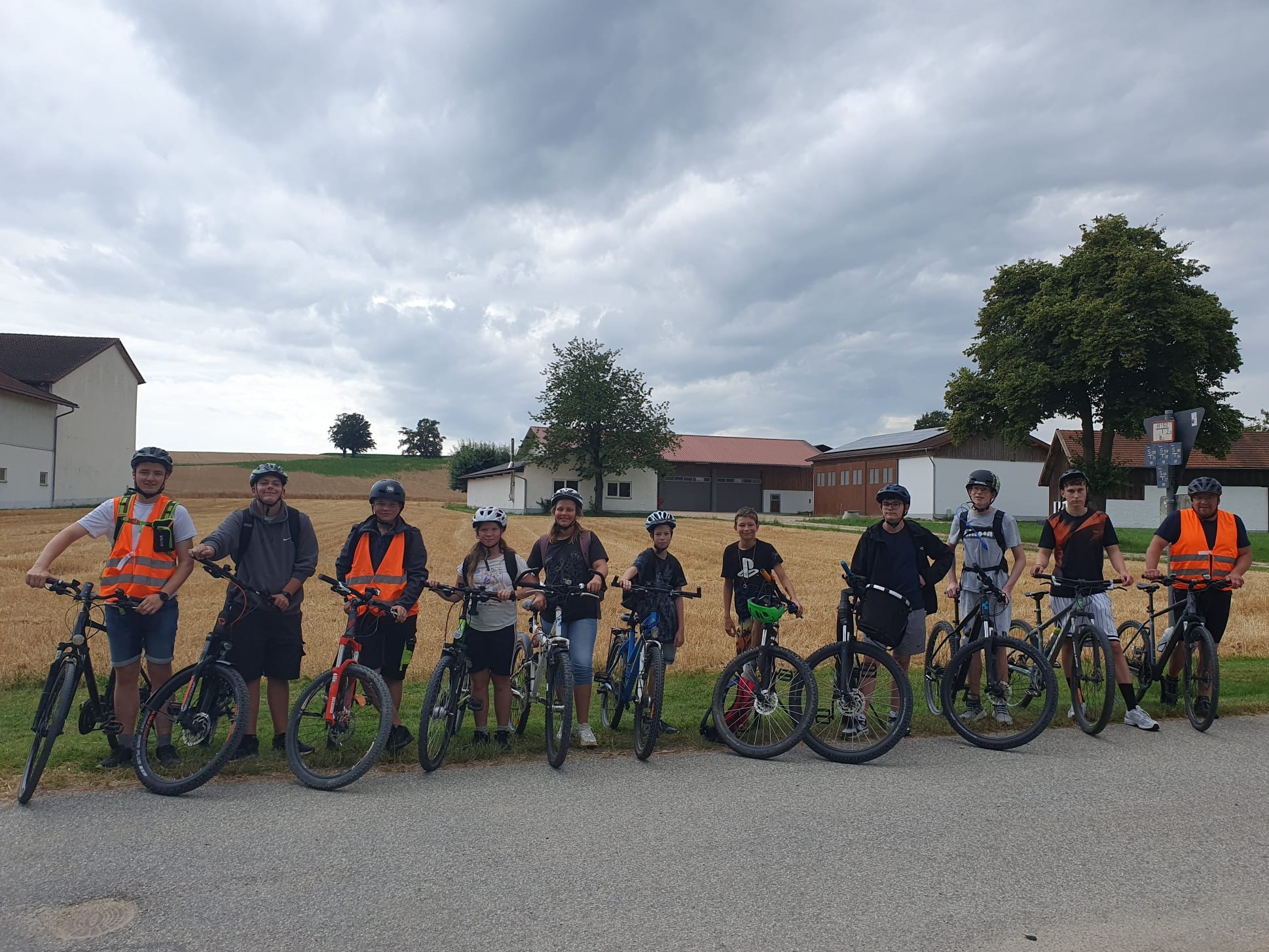 Fahrradtour der Jugendfeuerwehr Markt Gangkofen