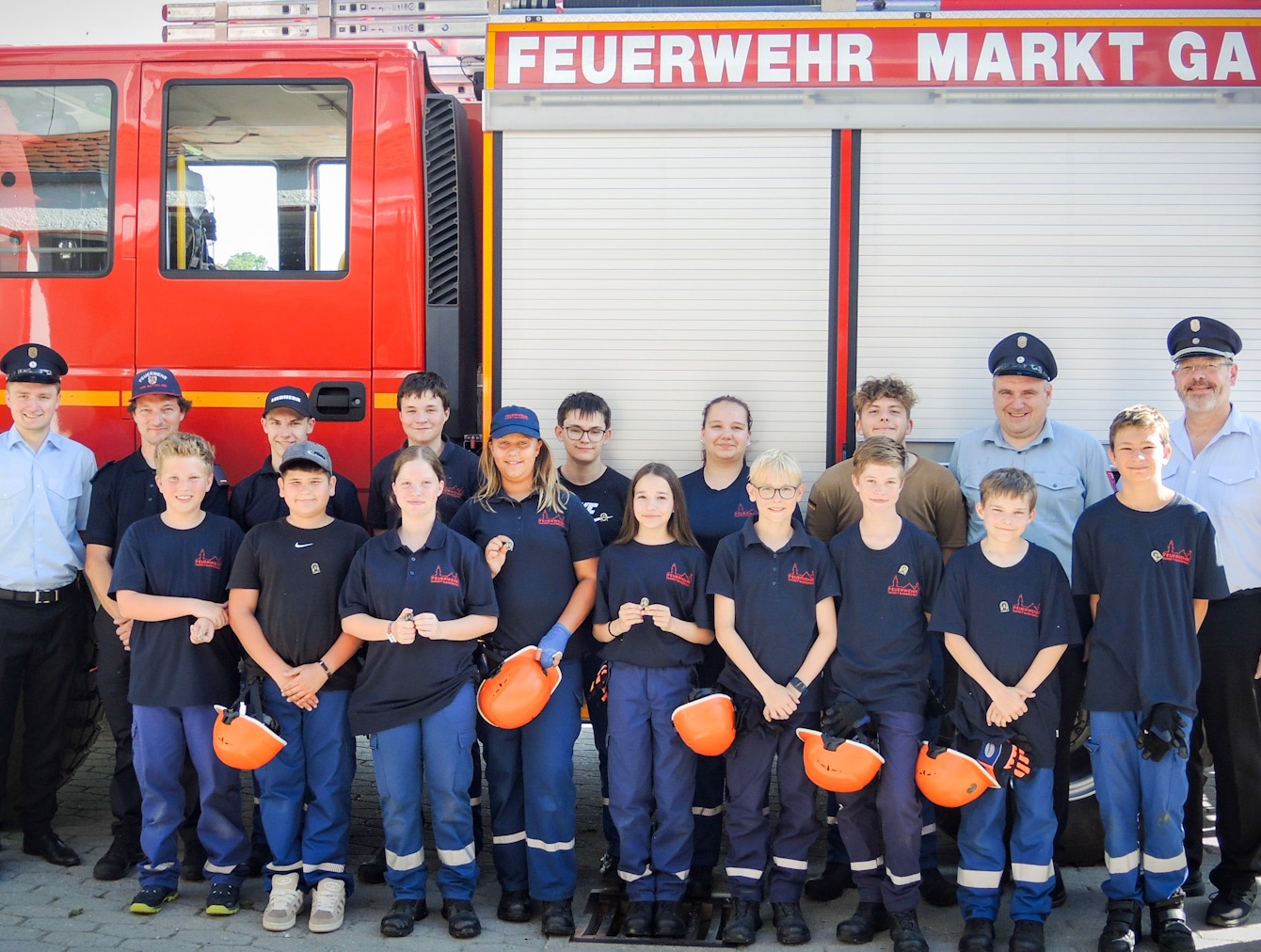 Erfolgreiche Abnahme der Jugendflamme Stufe 1