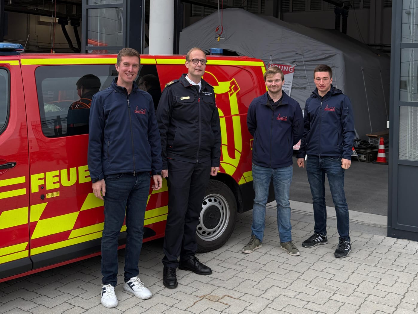 Besuch Stadbrandrat & Feuerwache 5 BF München