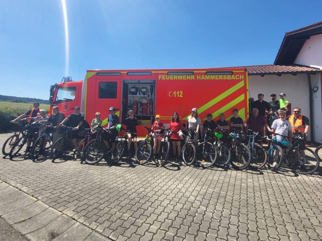 Fahrradausflug der Jugendfeuerwehr