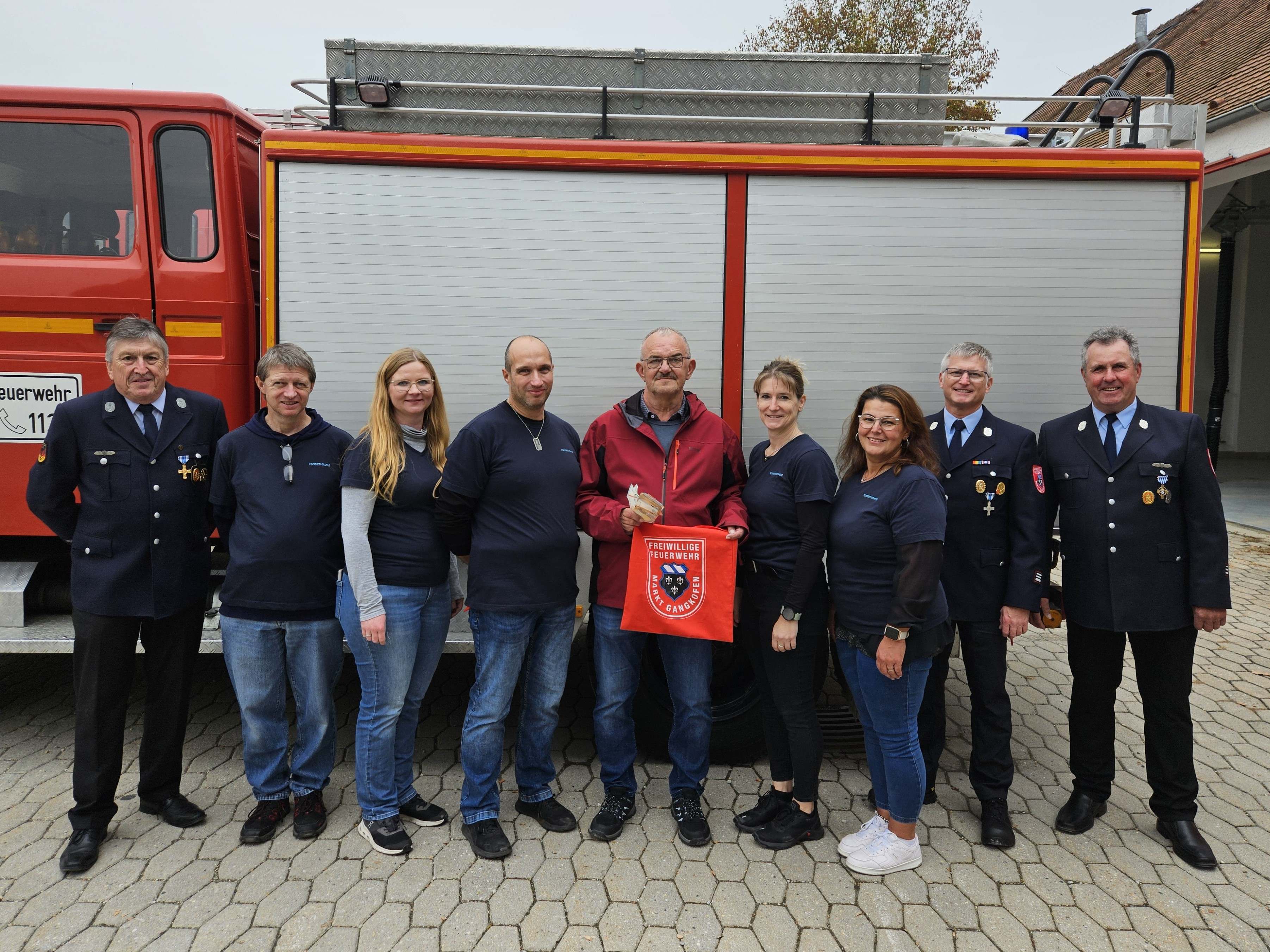 Spende für die Kinderfeuerwehr