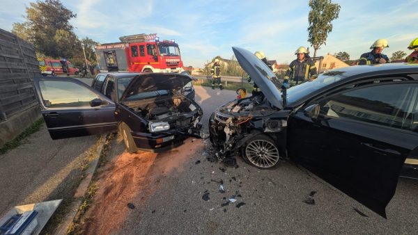 Verkehrsunfall auslaufende Betriebsstoffe