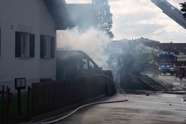 Explosion Wohngebäude