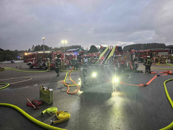 Brand Industriehalle
